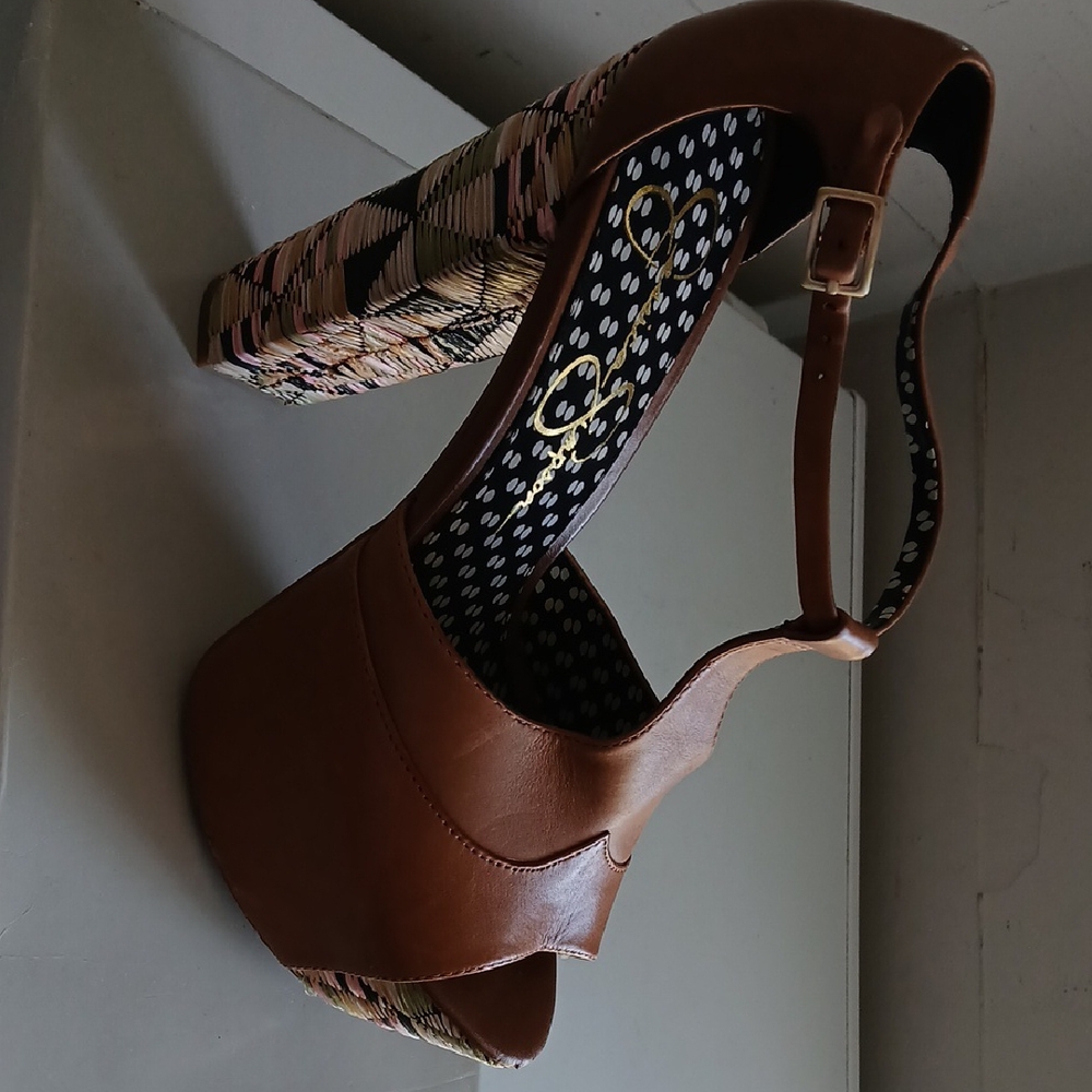 Brown Platform Sandals